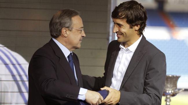 Raúl y Florentino Pérez