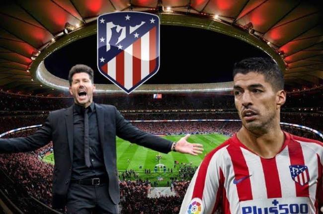 El Cholo Simeone y Luis Suárez