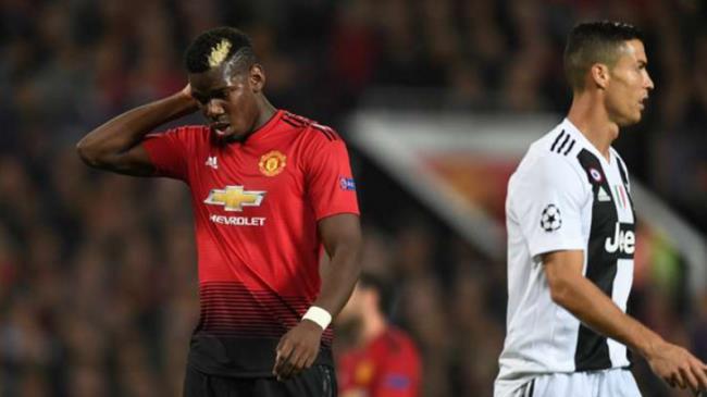 Pogba y Cristiano Ronaldo