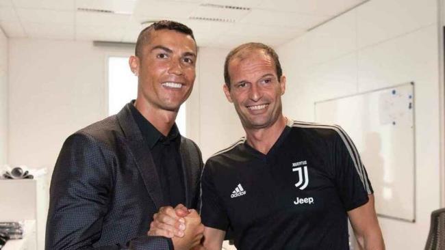 Cristiano y Allegri