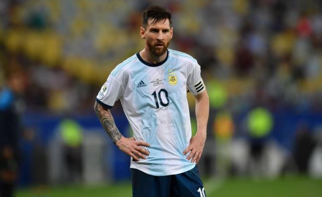Messi con la selección argentina
