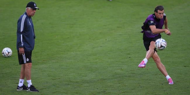 Ancelotti y Bale
