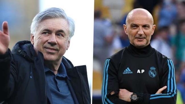 Ancelotti y Pintus