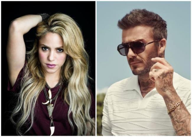 Shakira y Beckham