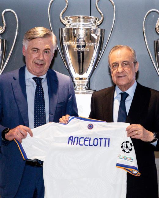Ancelotti y Florentino