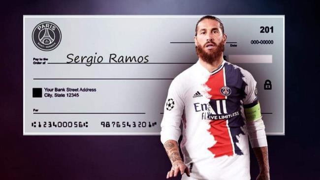 Sergio Ramos en el PSG