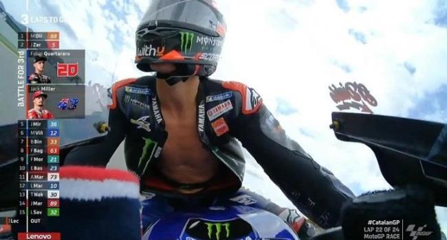 Acción polémica Quartararo