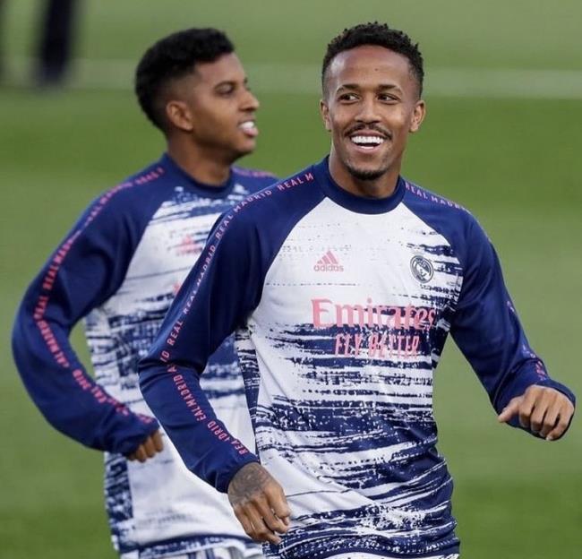 Éder Militao y Rodrygo Goes