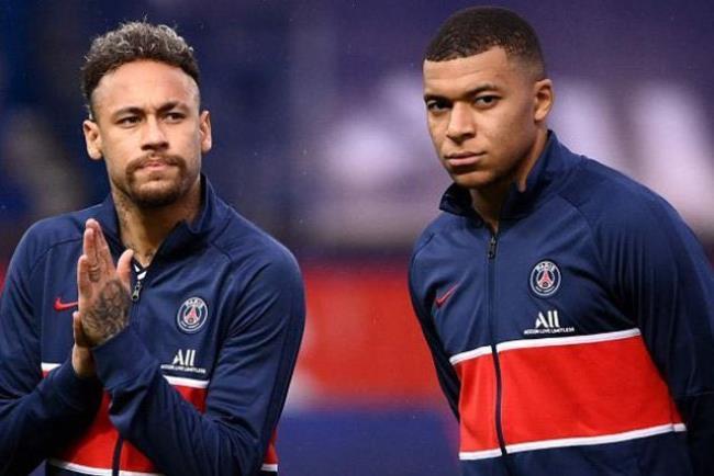 Neymar y Mbappé