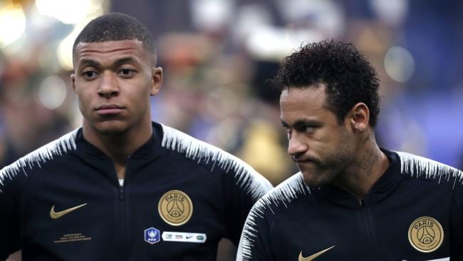 Mbappé y Neymar