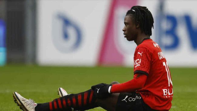 Camavinga con su equipo esta temporada