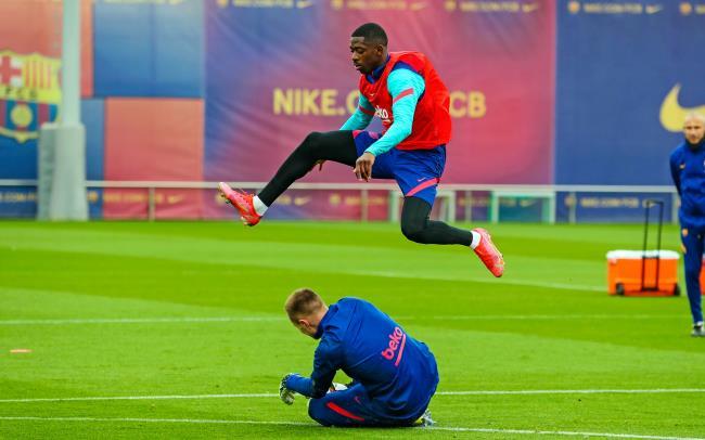 Ter Stegen y Dembélé