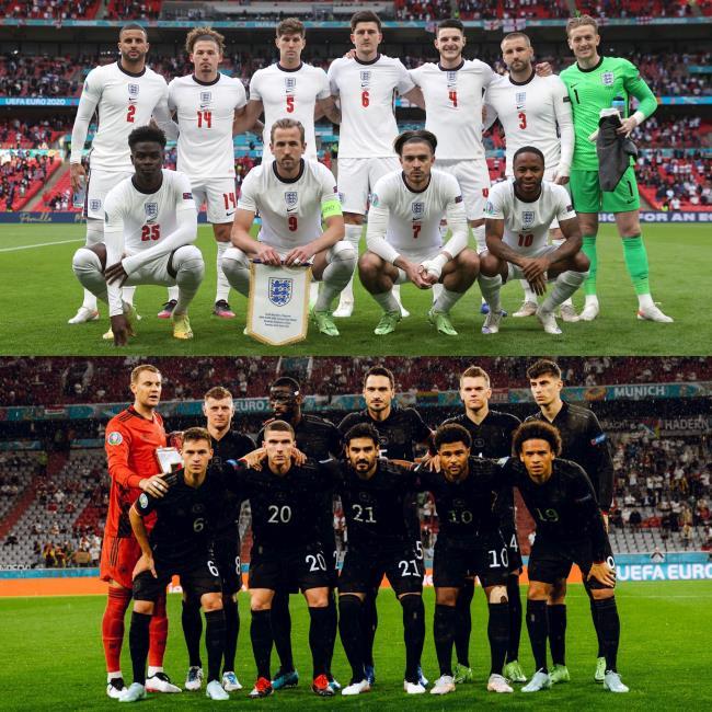 Alemania e Inglaterra