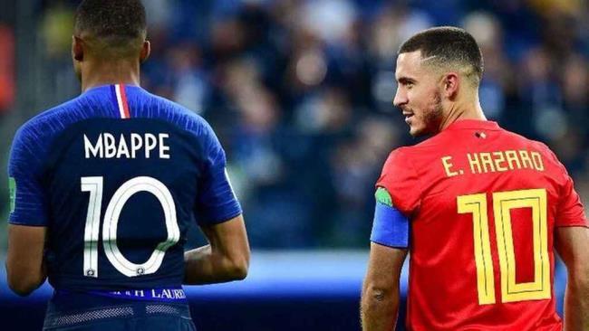 Mbappé y Hazard