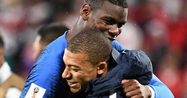 Pogba y Mbappé