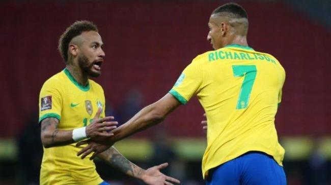 Neymar y Richarlison