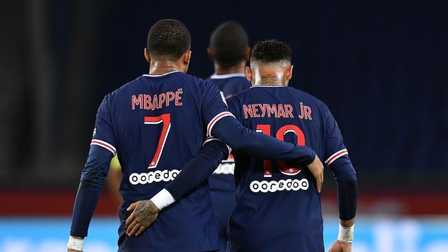 Mbappé y Neymar