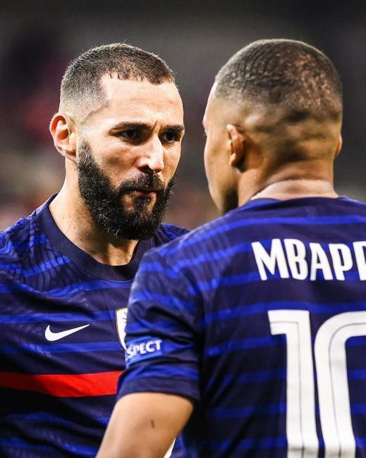 Benzema y Mbappé