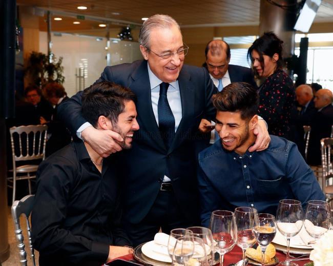 Florentino, Isco y Asensio