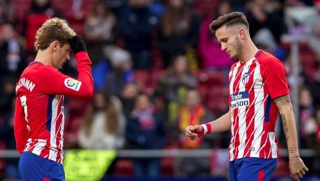 Griezmann y Saúl