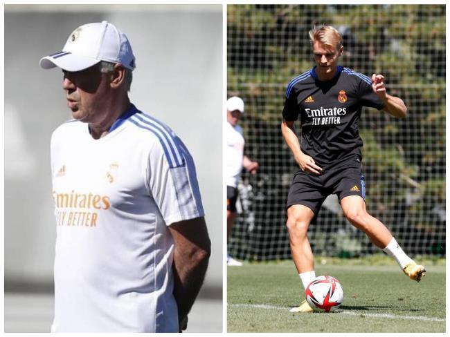 Ancelotti Odegaard