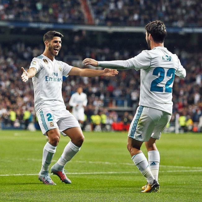 Asensio e Isco