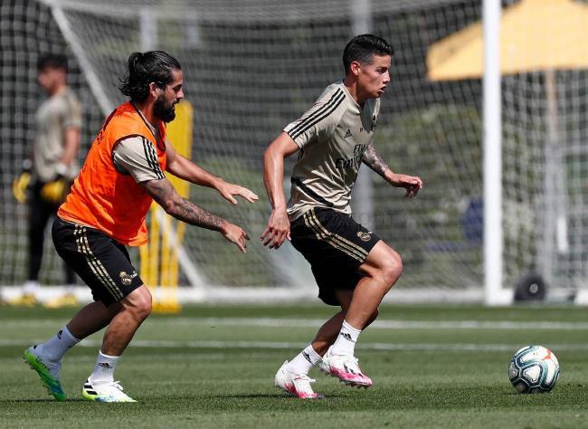 Isco y James