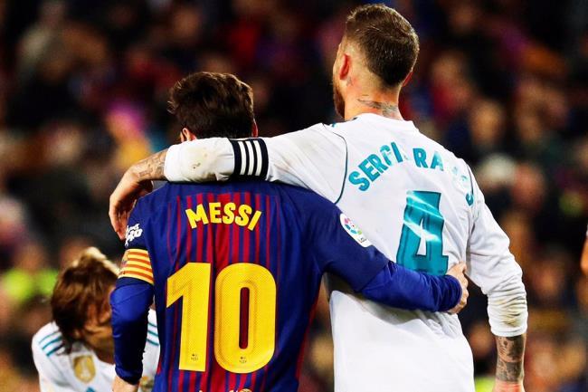 Messi y Ramos