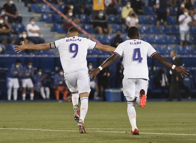 Benzema y Alaba