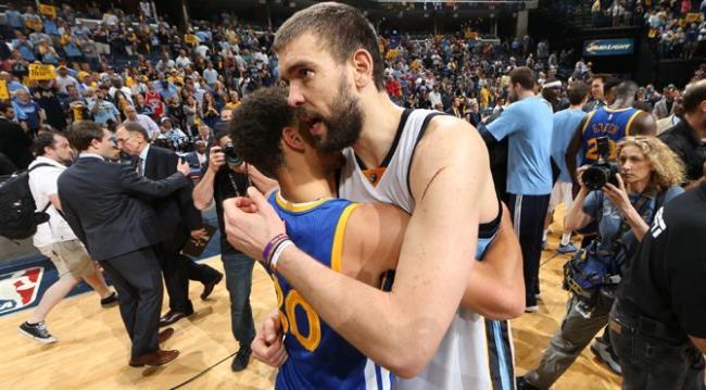 Curry y Gasol