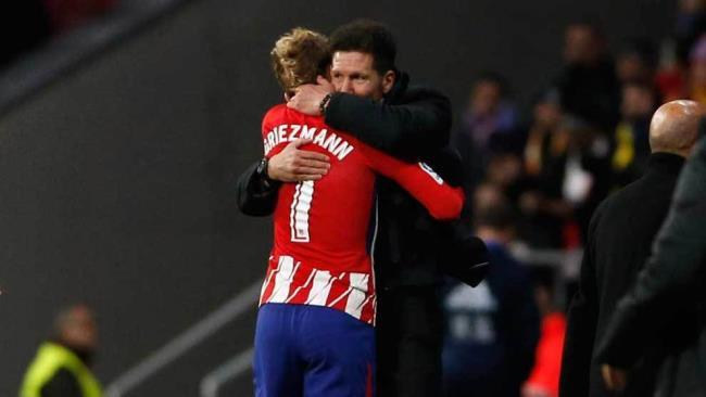 Griezmann y Simeone
