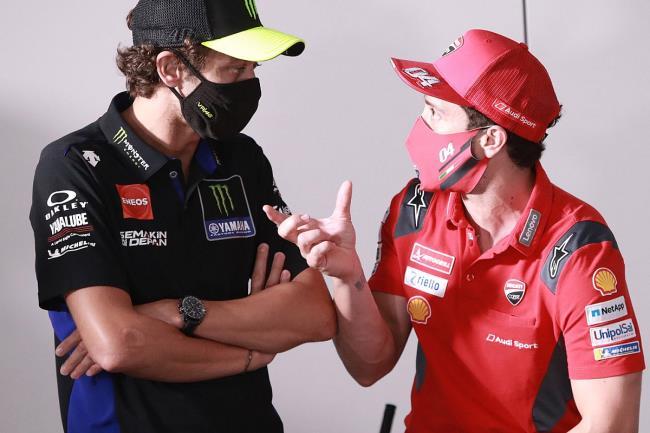 Valentino Rossi y Dovizioso