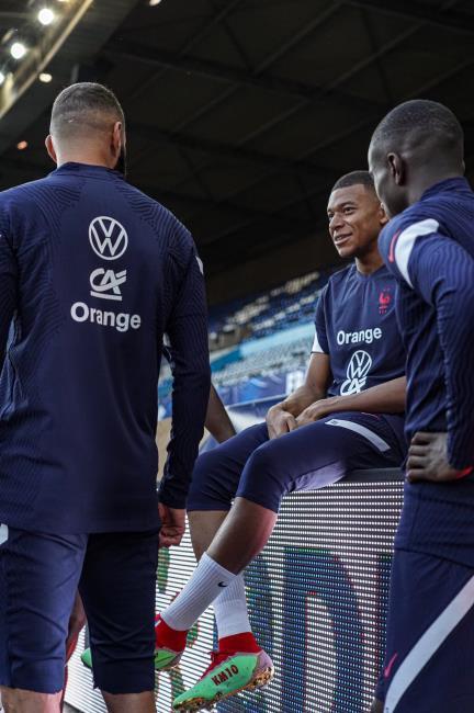 Mbappé con Francia