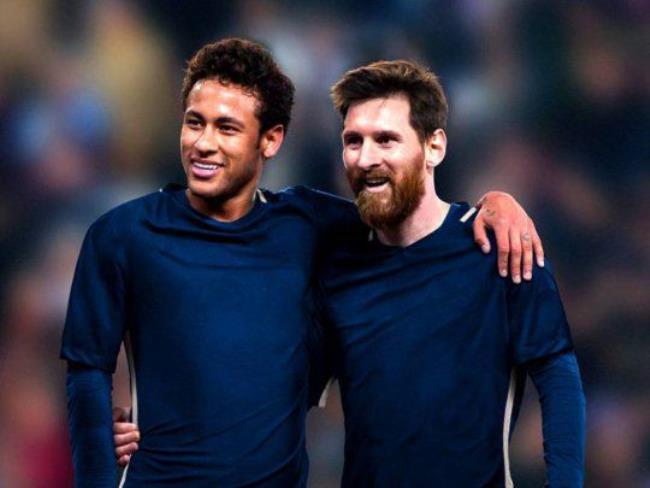 Neymar y Messi