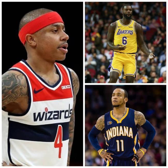 Isaiah Thomas, Lance Stephenson y Monta Ellis