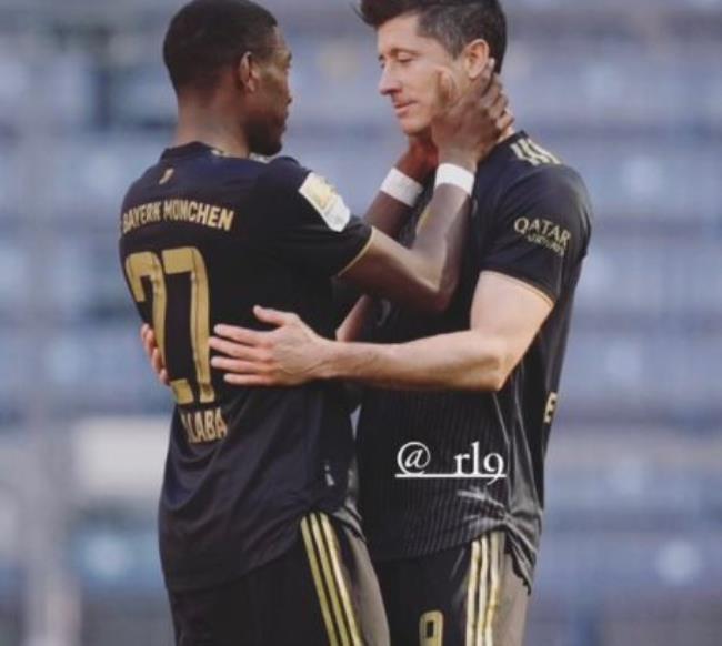 Alaba y el polaco