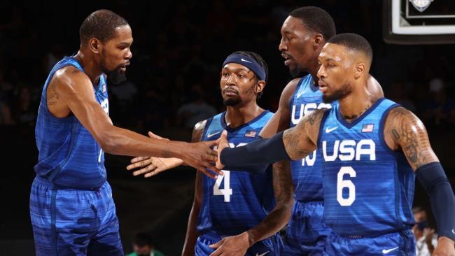 Beal y Lillard junto a Durant