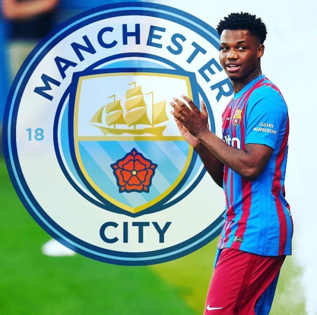 Ansu Fati Manchester City