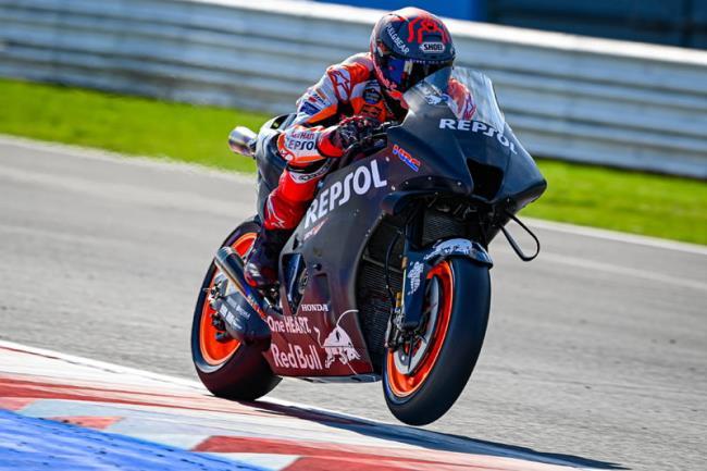 Marc Márquez test Honda 2022