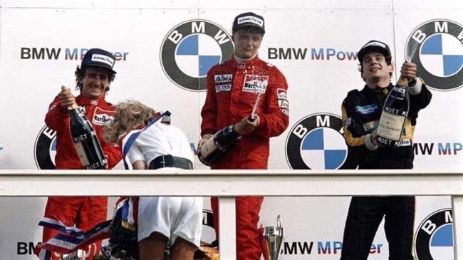 Senna Prost, Lauda
