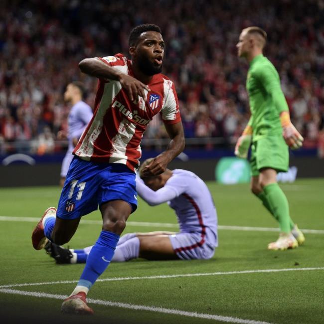 Gol de Lemar al FC Barcelona