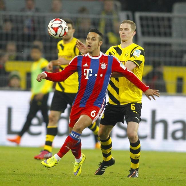 Thiago vs Dortmund