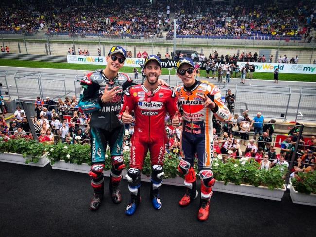 Fabio, Marc y Andrea