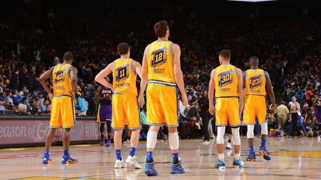 Primer quinteto de la muerte de Warriors