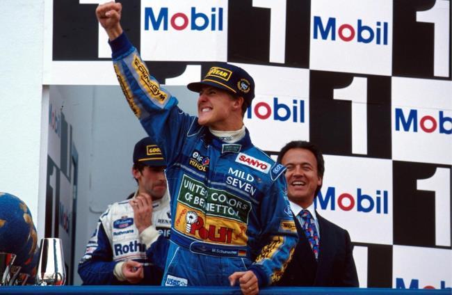 Schumacher y Hill