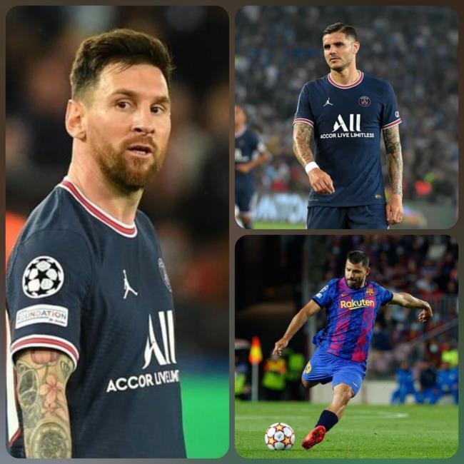 Messi, Icardi y Agüero