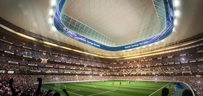Nuevo Santiago Bernabéu por dentro
