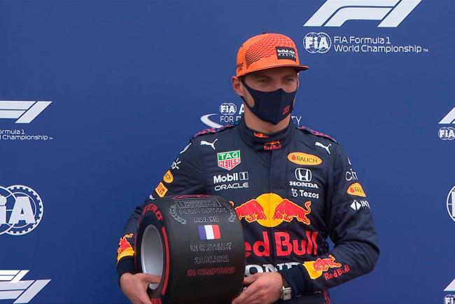 Verstappen y su pole en el GP de Francia