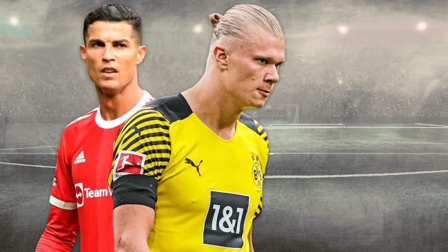 Haaland y CR7 podrían jugar juntos al menos unos meses esta temporada