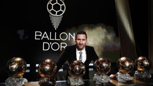 Messi y sus Balones de Oro